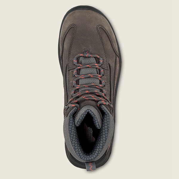 Red Wing Hiking Boots Trades - 5-Inch Waterproof Safety Toe - Mørke Grå - Dame 8217-FQTYM